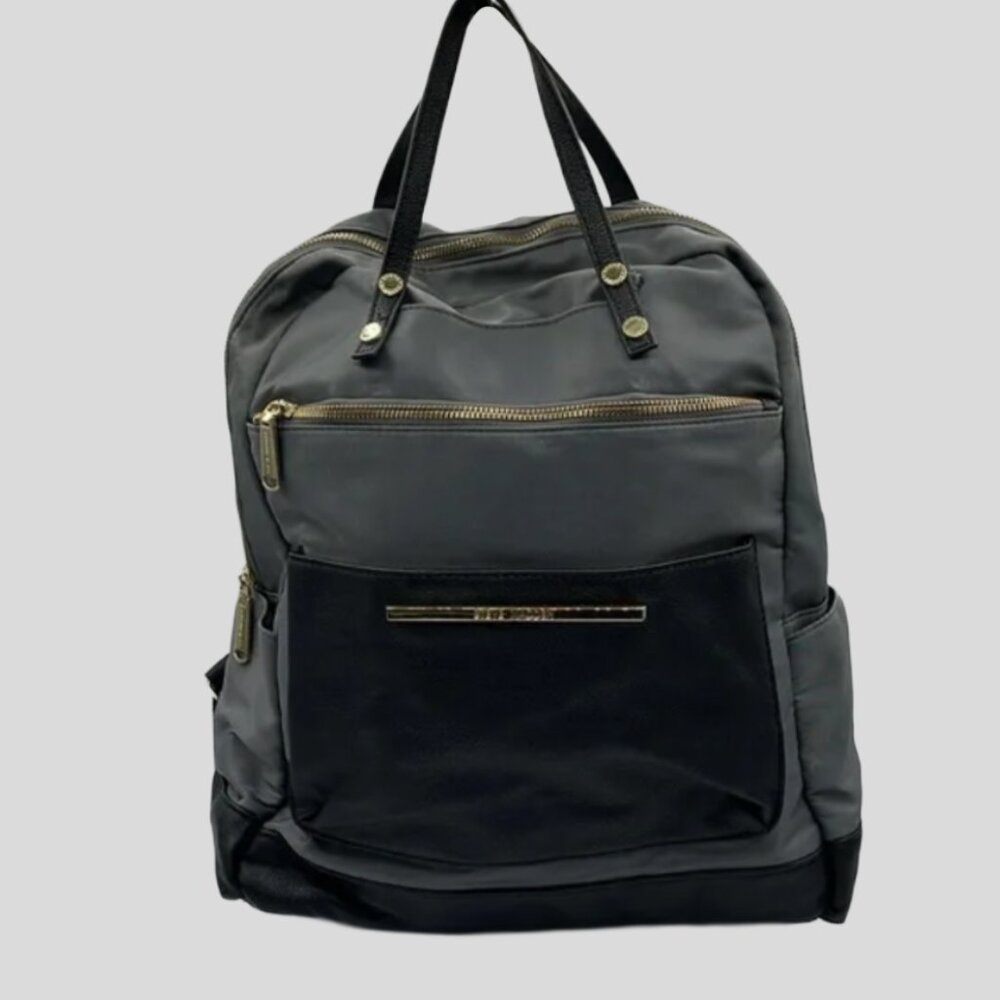 Steve Madden Nylon and Leather Backpack